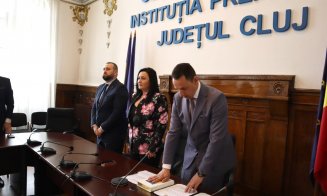 Noul subprefect al Clujului a depus jurământul. Cui i-a mulțumit pentru numirea în funcție